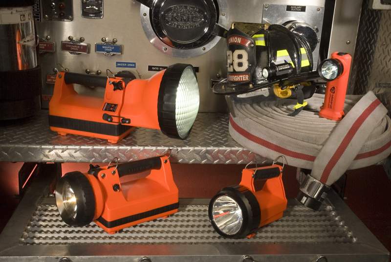 Linternas profesionales para cuerpo de bomberos