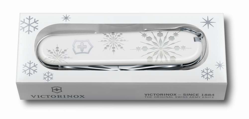 Navaja de bolsillo Explorer White Christmas de Victorinox. Distribuidor en  España, Comercial Muela.